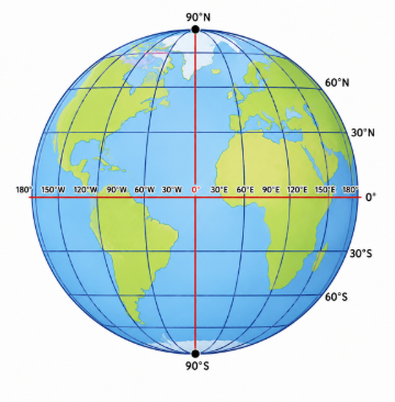 Globe with Grid
